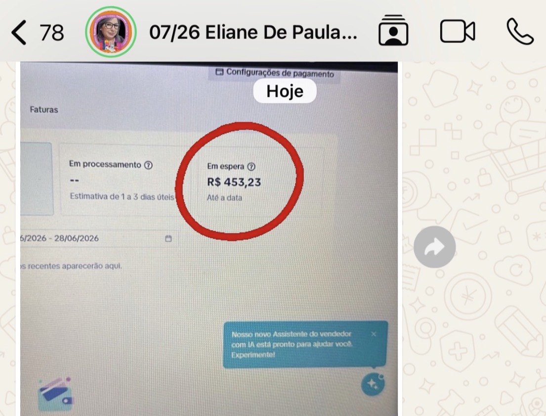 Resultado real de aluna da imersão 5