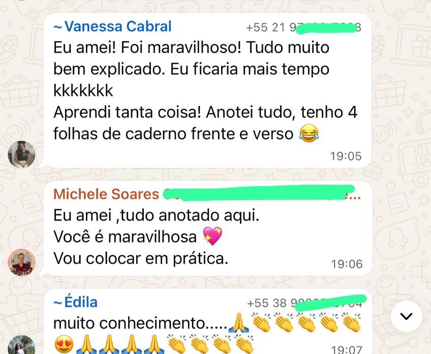 Depoimento da 1ª turma da imersão 4